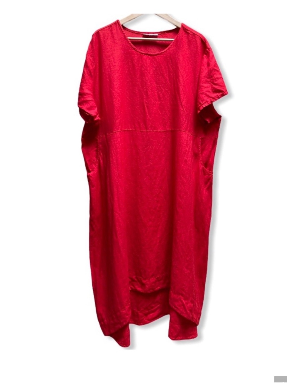 Bryn Walker Marina Basketweave Dress/Tunic - medium red